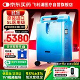飞利浦（PHILIPS）制氧机5L升家用吸氧机进口医用老人孕妇氧气机Everflo