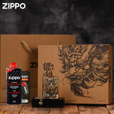 ZIPPO打火机限量版灵动招财貔貅芝宝煤油防风送父亲生日礼物男友实用 古铜貔貅【送自用装】