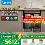 美的（Midea）中央软水机家用双罐大流量小型厨下式全自动超薄中央全屋净水软水系统 软化水除垢净水器套装