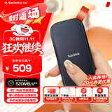 闪迪（SanDisk）480GB Type-c USB3.2移动固态硬盘（PSSD）E30高速 移动SSD 读速520MB/s 兼容手机笔记本电脑