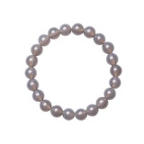 周六福  水晶玛瑙玉髓手串男女款绿幽灵超七招财手链 镇静安神-灰玉髓 8mm