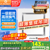 金羚（JINLING）排气扇换气扇厨房卫生间集成吊顶大功率排风 BPT10-23-2G