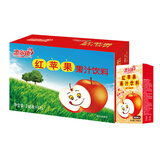 惠尔康红苹果果汁饮料老款怀旧苹果汁饮品清甜清爽解腻248ml*24盒整箱 248ml*16盒红苹果饮料