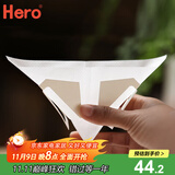 Hero挂耳滤纸 V型咖啡滤纸便携滤泡式手冲咖啡滤杯套装过滤网 滤袋