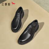 红蜻蜓皮鞋25秋冬真皮德比鞋男士商务正装皮鞋结婚新郎鞋WTA45062黑色42
