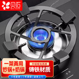 贝石煤燃气灶支架防滑小锅架奶锅架厨房炉灶台架托尖底锅圆底锅炒锅辅助配件四五爪通用炒菜防滑锅架
