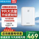 康来氧家用制氧机吸氧机老人孕妇氧气机十大排名呼吸制氧雾化一体机便携 9升老人专用【低音降噪+雾化+升级耐用+96%氧】