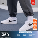 耐克男子透气平底运动鞋冬季板鞋NIKE COURT VISION LOW DH2987 101白色/黑/白色 47.5