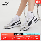 彪马（PUMA）复古跑鞋缓震透气休闲鞋男女款新款运动鞋R78 373117 白-浅灰-黑色-02 40