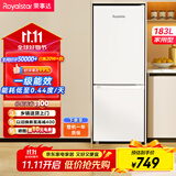 荣事达（Royalstar）183升小冰箱小型家用出租房办公室宿舍双开门两门双门二门电冰箱节能省电低音白色BCD-183L9RSZ