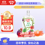 亨氏 (Heinz) 超金苹果西梅泥78g (婴儿辅食 果汁泥 初期-36个月适用)