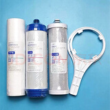 沁园净水器滤芯RO185I/DT/F/RU185J/H五级全套501B/502/403C Ro185前三级滤芯 PP+颗粒+碳棒