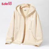 班尼路（Baleno）开衫卫衣男美式潮流休闲运动连帽上衣男士日常大码宽松外套男春秋