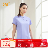 361°短袖女春夏季运动t恤速干衣polo衫跑步健身休闲瑜伽662424130H-6