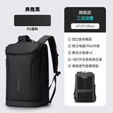 马可·莱登背包男士17.3英寸笔记本电脑包商务双肩包书包MR9031精英黑旗舰款