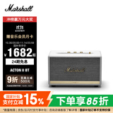 MARSHALL（马歇尔）ACTON II BLUETOOTH 音箱2代无线蓝牙家用重低音音响 白色