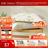 水星家纺枕套纯棉100%全棉枕头套单件A类枕芯保护套一对装48cm×74cm