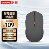联想（Lenovo）好小橙智能语音鼠标 无线蓝牙双模式 Type-C充电鼠标 轻音按键 语音输入打字翻译  矿石灰