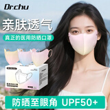 初医生（CHUYISHENG）一次性医用口罩冬季亲肤透气UPF50+防过敏防护女次抛 60片混色装