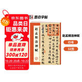 墨点字帖 赵孟頫洛神赋毛笔字帖 字帖成人毛笔书法字帖成人字帖行楷行书字帖成人行楷书字帖 赵孟頫洛神赋