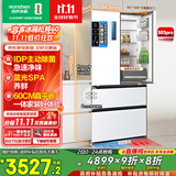 容声IDP净味503pro法式多门四开门超薄零嵌入式电冰箱家用一级节能效无霜BCD-503WD15MPQLA白国家补贴