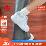 卡帕（Kappa）女鞋秋季2025新款增高小白鞋子女款休闲运动板鞋女潮鞋 冰山蓝 37