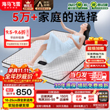 海马飞雪床垫席梦思天然椰棕乳胶独立弹簧床垫酒店厚薄双人家用榻榻米垫子 12cm厚偏硬款(3E椰棕+独立弹簧) 1.8x2米