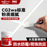 永安固（Allgll）水泥基填缝剂瓷砖防水美缝剂cg2wa卫生间地砖彩色防霉勾缝专用白色1.6斤