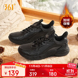 361°运动鞋男秋冬季加绒保暖户外防泼水休闲跑步棉鞋子672332205BF-3