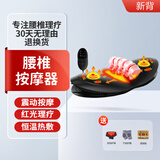 新背腰间盘护腰带腰椎突出腰托家用腰肌部劳损按摩器加热非腰椎间盘 光疗+热敷+震动+动态推举