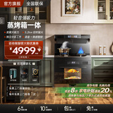AOXMIHS奔腾火星人集成灶蒸烤一体集成灶消毒柜一体式独立蒸烤箱保洁柜变频油烟机燃气灶家用集成灶 旗舰【蒸烤箱一体】46m³变频吸力 天然气12T