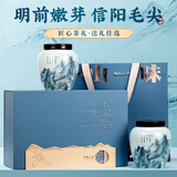 七春特级茶叶信阳毛尖绿茶高档礼盒装200g送领导长辈