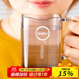 家の物语（KATEI STORY）日本漱口杯家用简约刷牙杯情侣洗漱杯学生牙缸牙刷杯子 家居带手 高级灰 单个装