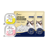诚实一口全价小金袋美毛烘焙猫粮50g*2 主食餐盒40g*2