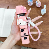 GUIG大疆pocket3保护壳硅胶保护套pocket3大疆配件可爱软胶保护罩口袋相机配件运动相机保护套 全能版【糖果粉凯蒂猫】