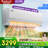 格力（GREE）空调Ai节能王子1.5匹 新一级能效【智能省电】变频冷暖自清洁 静音卧室壁式挂机 家电国家补贴20% 大1匹 一级能效 【冷静王升级款】节能王子专利省电 格力空调