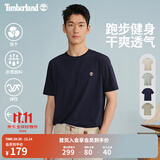 添柏岚（Timberland）官方男女同款快干凉感短袖T恤新轻量宽松A66CK A66CK433/深宝石蓝 M