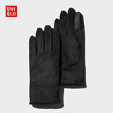 优衣库女装HEATTECH手套/内衬防寒保暖25秋冬新款479247 09 黑色 L