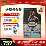 欧恩焙加拿大原装进口烘焙狗粮鱼肉味标准颗粒中大型犬粮25磅/11.34kg