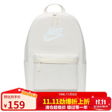 耐克NIKE男女双肩包 书包  HERITAGE  休闲包DC4244-104白 均码