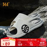 361°运动拖鞋男AG夏季篮球厚底沙滩休闲外穿凉拖鞋子男672126702F-7