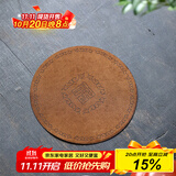 玉颐阁 鹿皮养壶垫 紫砂茶杯茶壶垫子 防滑隔热 功夫茶具配件 升级款耐泡水款二中号 直径11cm