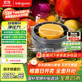 东菱（Donlim）【政府补贴】转转果蔬清洗机 家用食材净化洗菜除菌神器去除农残无线便携 DL-1326钛金灰