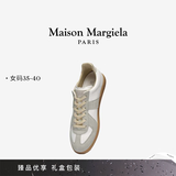 Maison Margiela马吉拉情侣德训鞋拼接小白鞋休闲运动鞋经典款女鞋单鞋 T1016水洗白 35.5