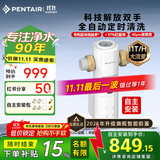 滨特尔（pentair）前置过滤器大通量家用全屋自来水管道40μm过滤器大流量水驱涡轮+反冲洗刮洗净水器 【自主安装】S260全自动11T/H