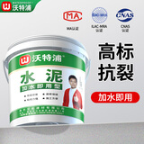 沃特浦白水泥快干墙面修补瓷砖防水填缝剂堵漏王速干水泥胶地面修复材料 【高标抗裂】白水泥2斤 送工具