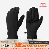 迪卡侬保暖滑雪防寒战术摩托运动骑行MT500成人徒步摇粒绒手套4531444