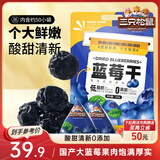 三只松鼠每日蓝莓干500g 蜜饯果干酸甜休闲零食下午茶孕妇儿童健康零食