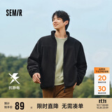 森马（Semir）夹克男冬抗静电外套摇粒绒情侣上衣109724108203