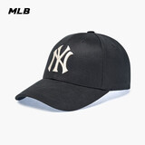 MLB帽子男女同款棒球帽硬顶鸭舌帽休闲运动帽四季3ACPB095N-50BKS-F